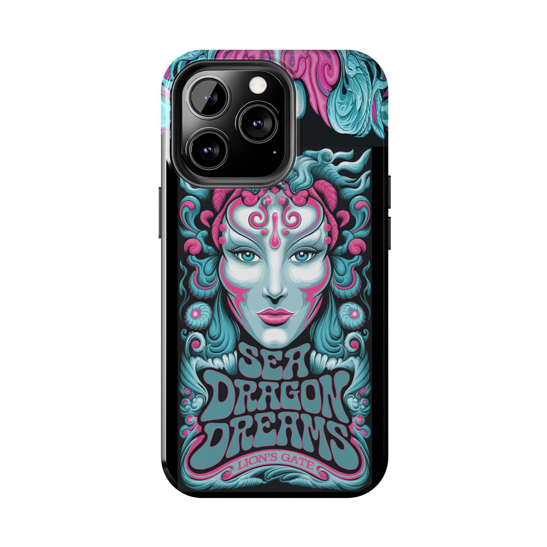 Tough Phone Cases - Sea Dragon Dreams Psychedelic