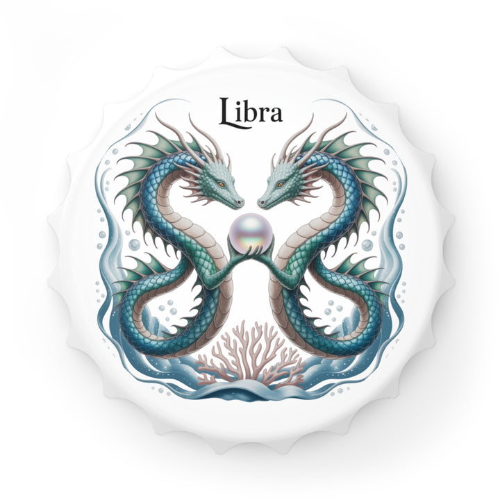 Unique Libra Themed Bottle Opener, Zodiac Gift for Astrology Lovers, Personalized Barware, Home Decor, Birthday Gift
