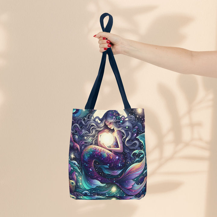 Celestial Mermaid Secret Tote Bag – Stylish Reusable Beach Trip Bag