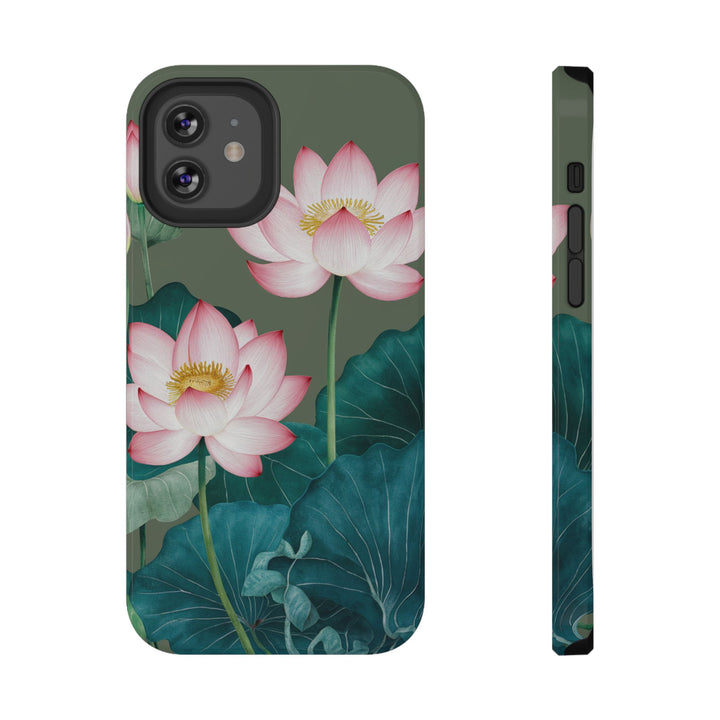 Impact-Resistant Cases - Lotus Flowers