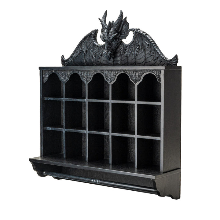 Black Dragon Wall Shelf