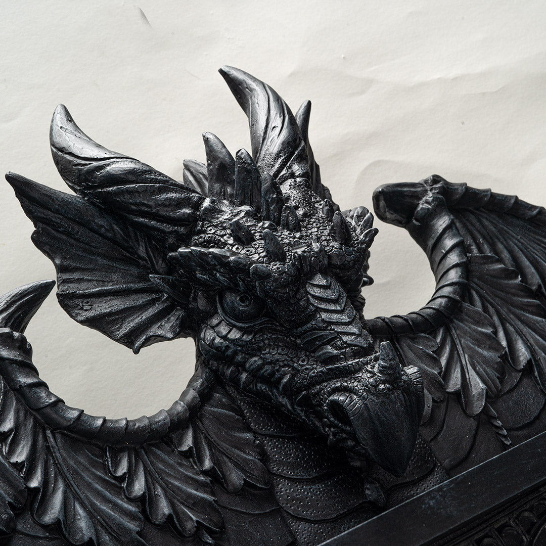 Black Dragon Wall Shelf