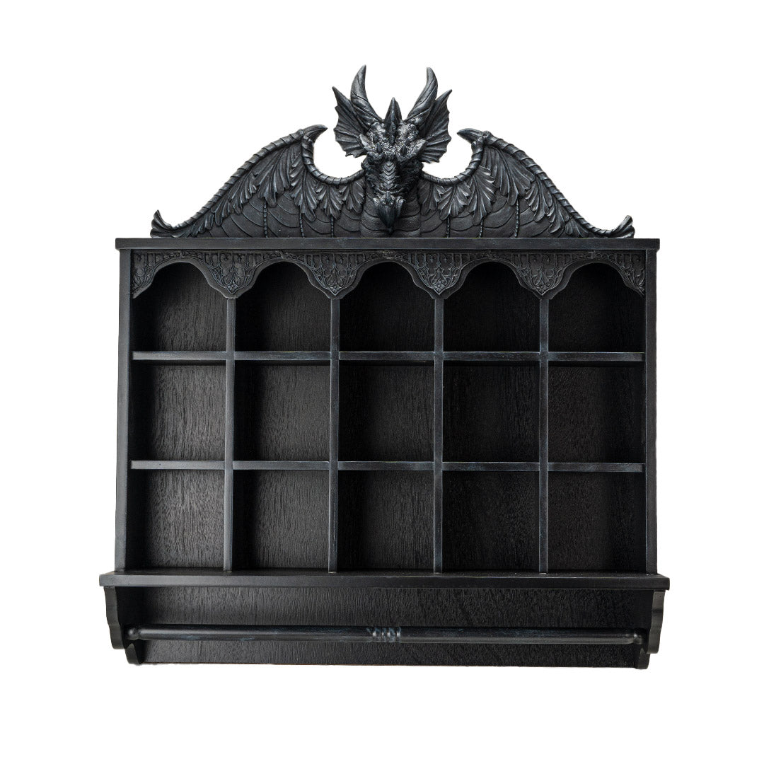 Black Dragon Wall Shelf