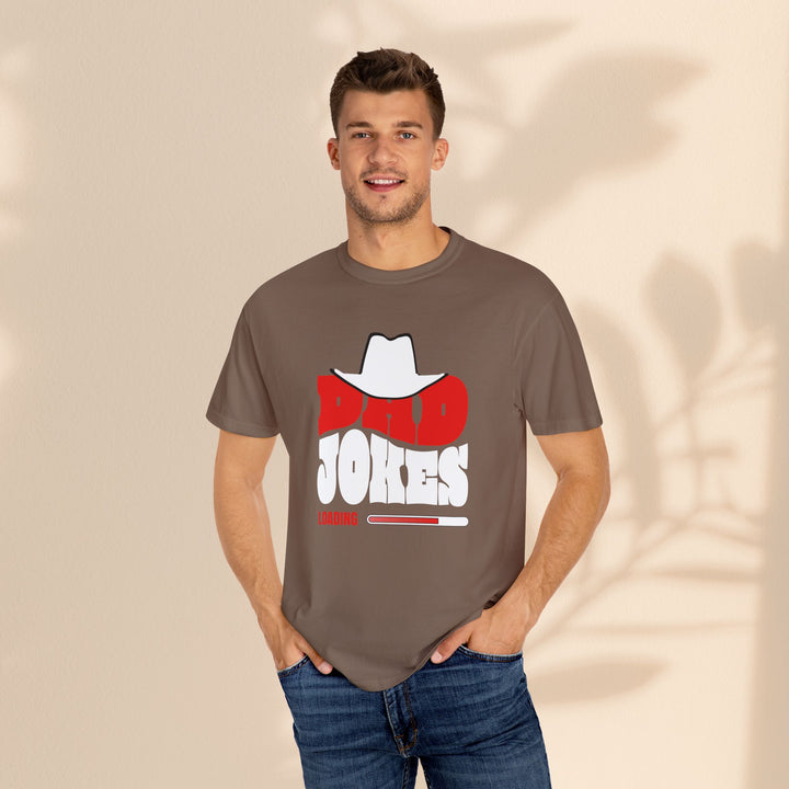 Funny Dad Jokes Unisex T-Shirt - Garment-Dyed Humor Tee