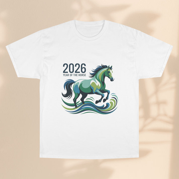 2026 Year of the Horse T-Shirt — Running Horse Graphic