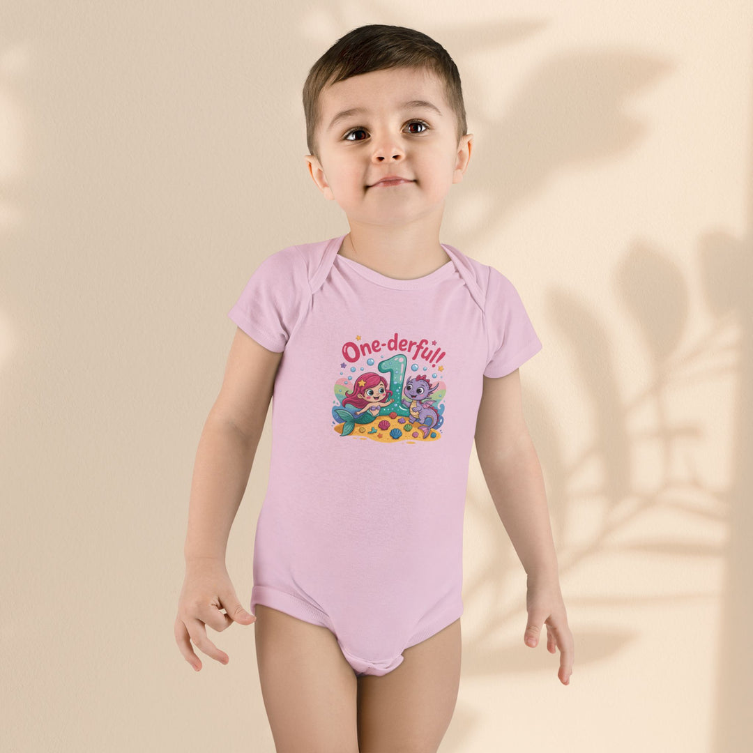 One-Derful Baby Onesie - One Year Baby Onesie