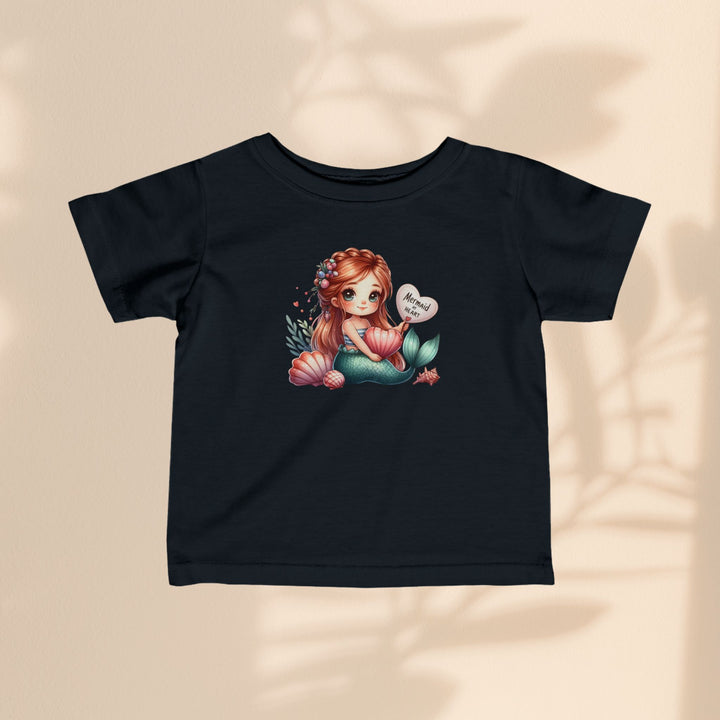 Infant Fine Jersey Tee - Mermaid At Heart