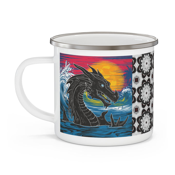 Enamel Camping Mug - Conquering Dragon