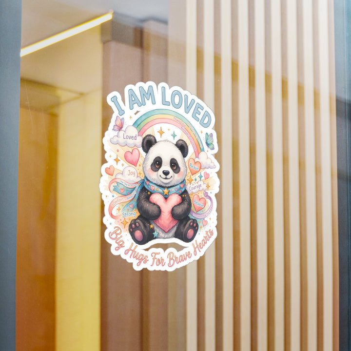 I Am Loved Panda Sticker | Brave Buddies™