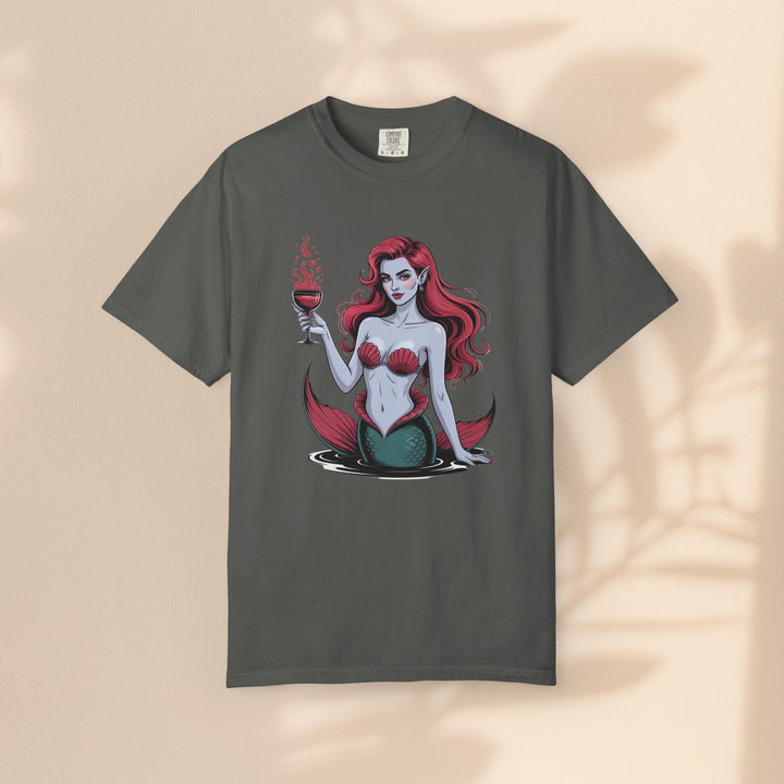 Mermaid-Themed Unisex T-Shirt – Fun Summer Apparel, Beach Lover Gift, Vintage Style Tee
