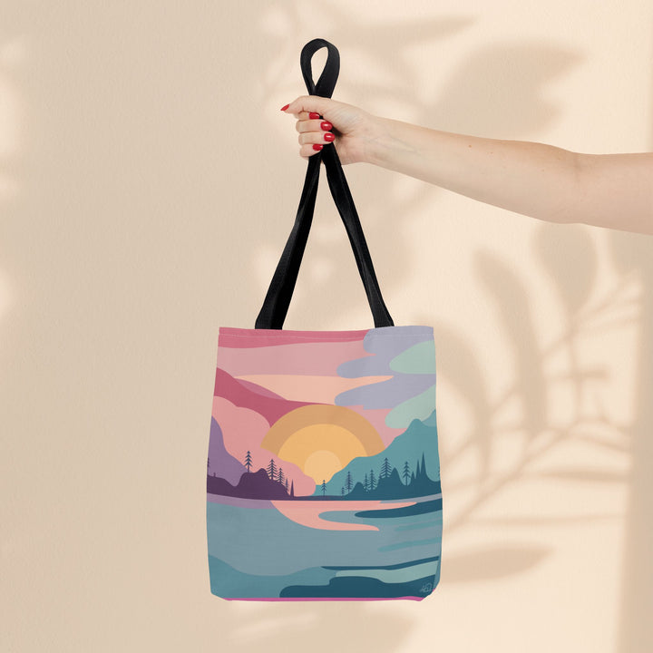 Tote Bag - Pastel Scene