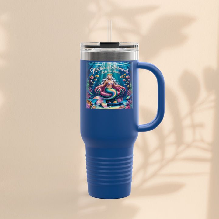 Mother of the Mermaids Insulated Travel Mug, 40oz | Perfect for Road Trips, Summer Days
