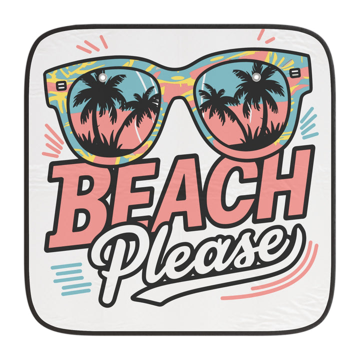 Car Sun Shades - Beach Please