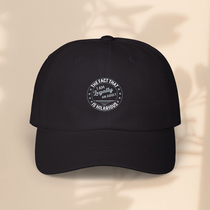 The Fact That I'm Legally An Adult is Hilarious Tactical Cap, Mens & Womens Fashion, Outdoor Gatherings, Birthday Gift, Father's Day Gift