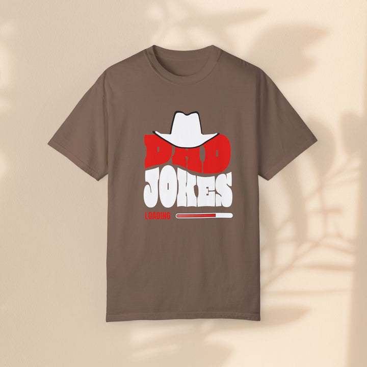 Funny Dad Jokes Unisex T-Shirt - Garment-Dyed Humor Tee