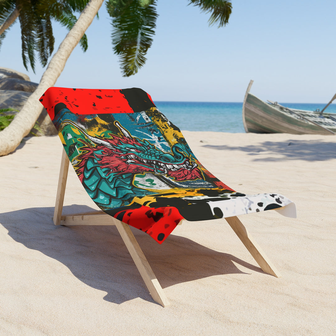 Beach Towel - Street Dragon