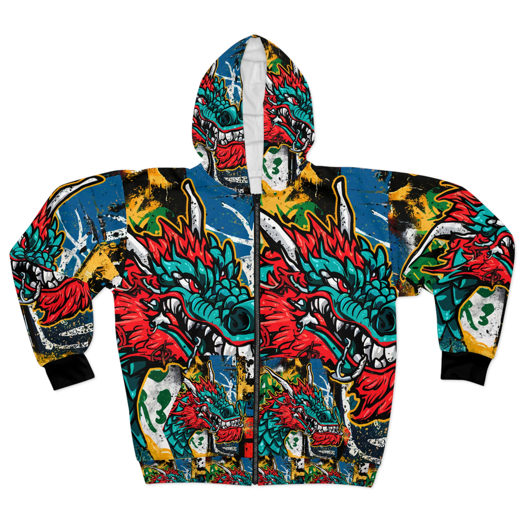 Unisex Zip Hoodie - Street Dragon