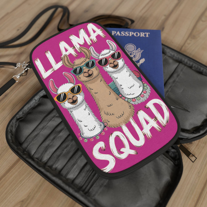 Llama Squad Passport Wallet