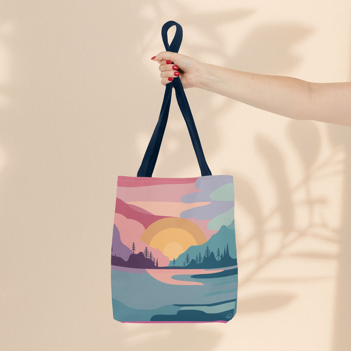 Tote Bag - Pastel Scene