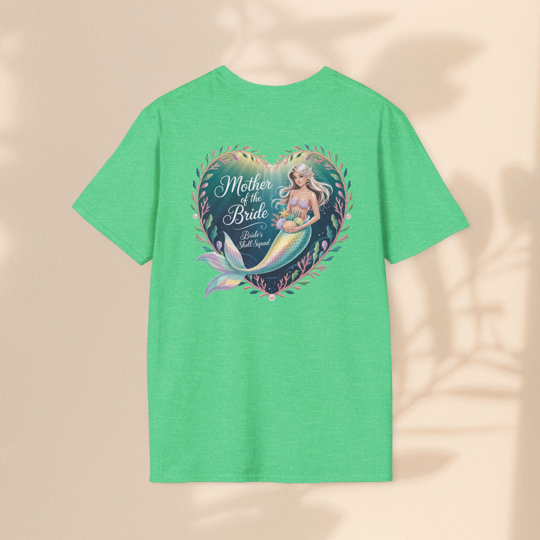 Mother of the Bride Mermaid Unisex Softstyle T-Shirt