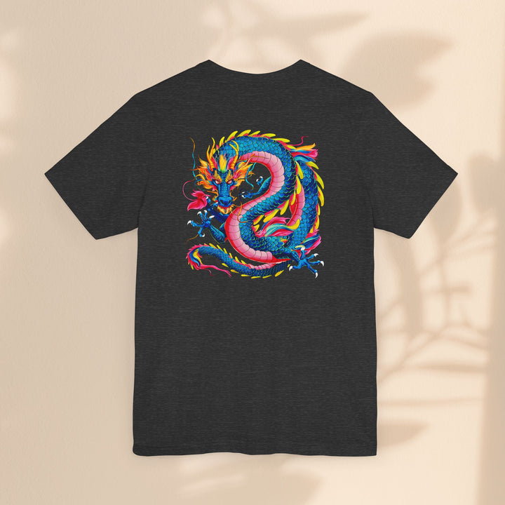 Unisex Jersey Short Sleeve Tee - Groovy Dragon