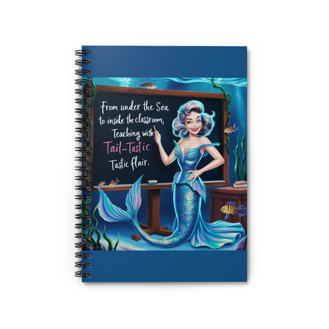 Spiral Notebook - Ruled Line - Fintastic Teacher