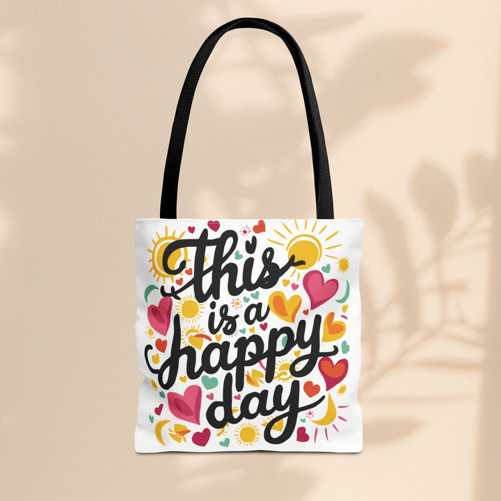 Tote Bag (AOP) - This is a Happy Day