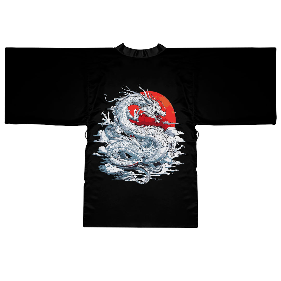 Long Sleeve Kimono Robe - Emperor Dragon