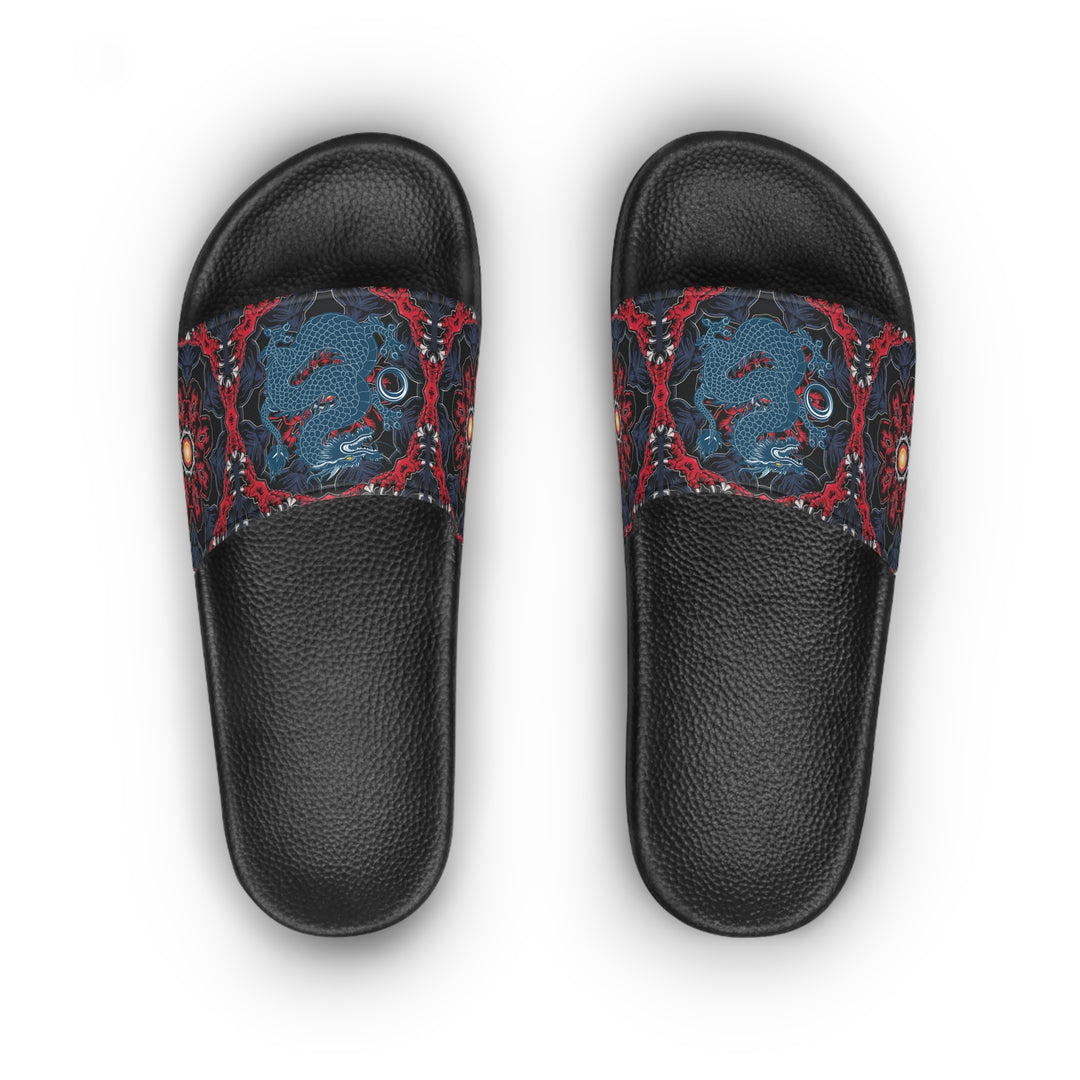 Women's Slide Sandals - Azure Dragon