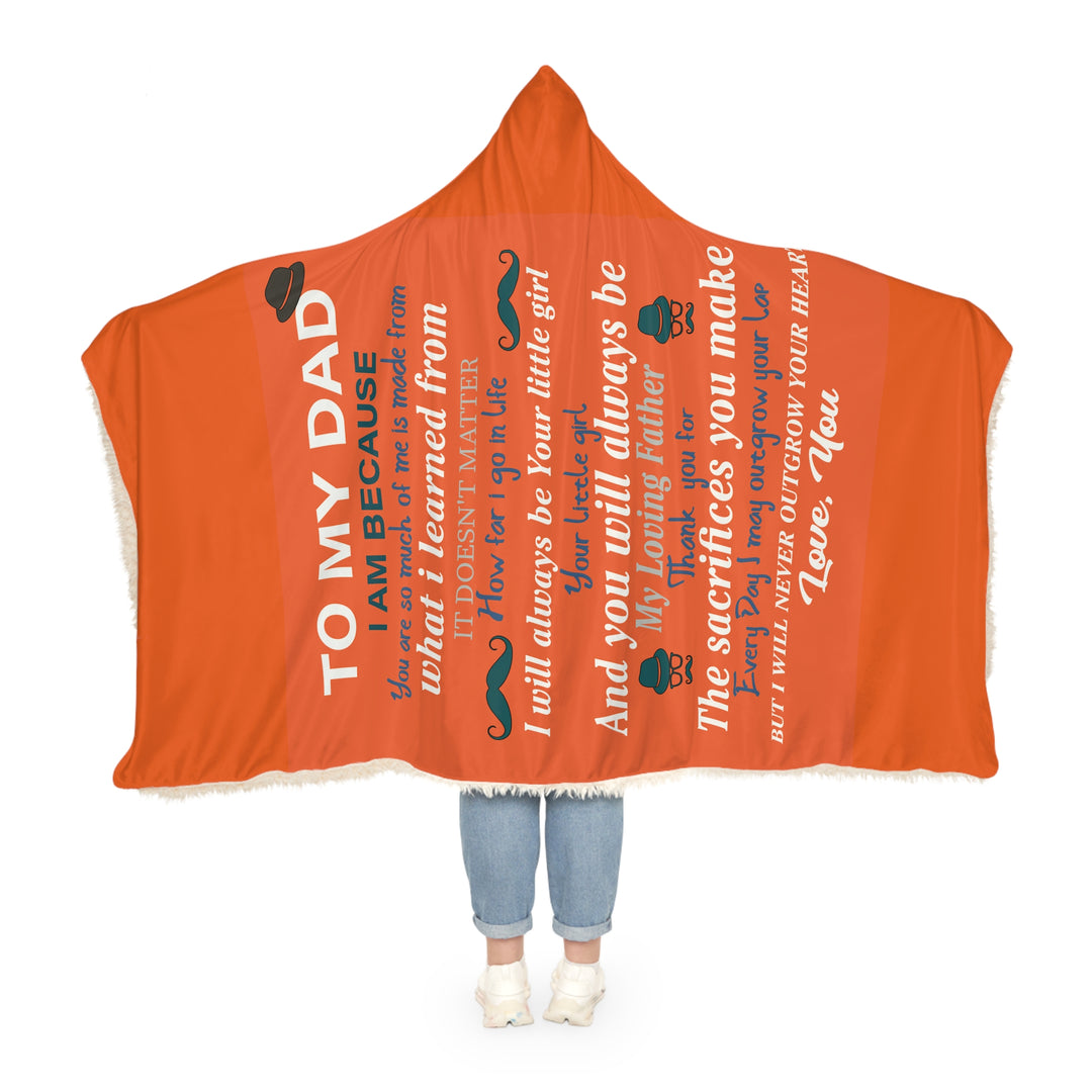 Snuggle Blanket - From Your Daughter to Dad