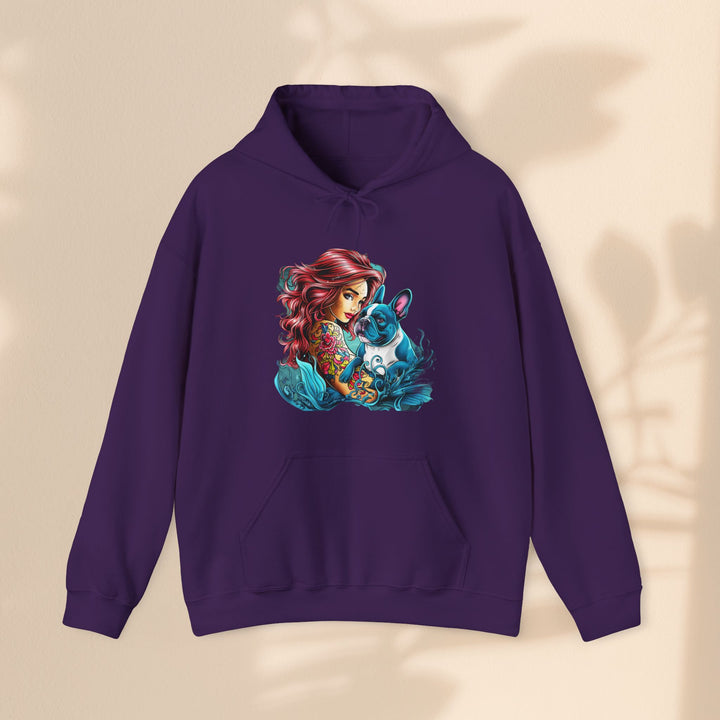 Unisex Heavy Blend™ Hooded Sweatshirt - Frenchie Tatoo