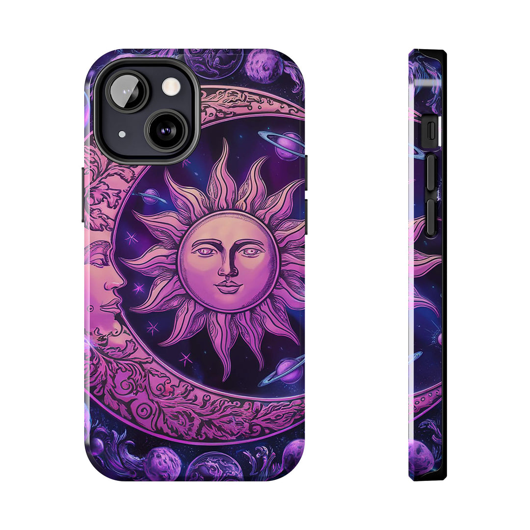 Tough Phone Cases - Purple Moon