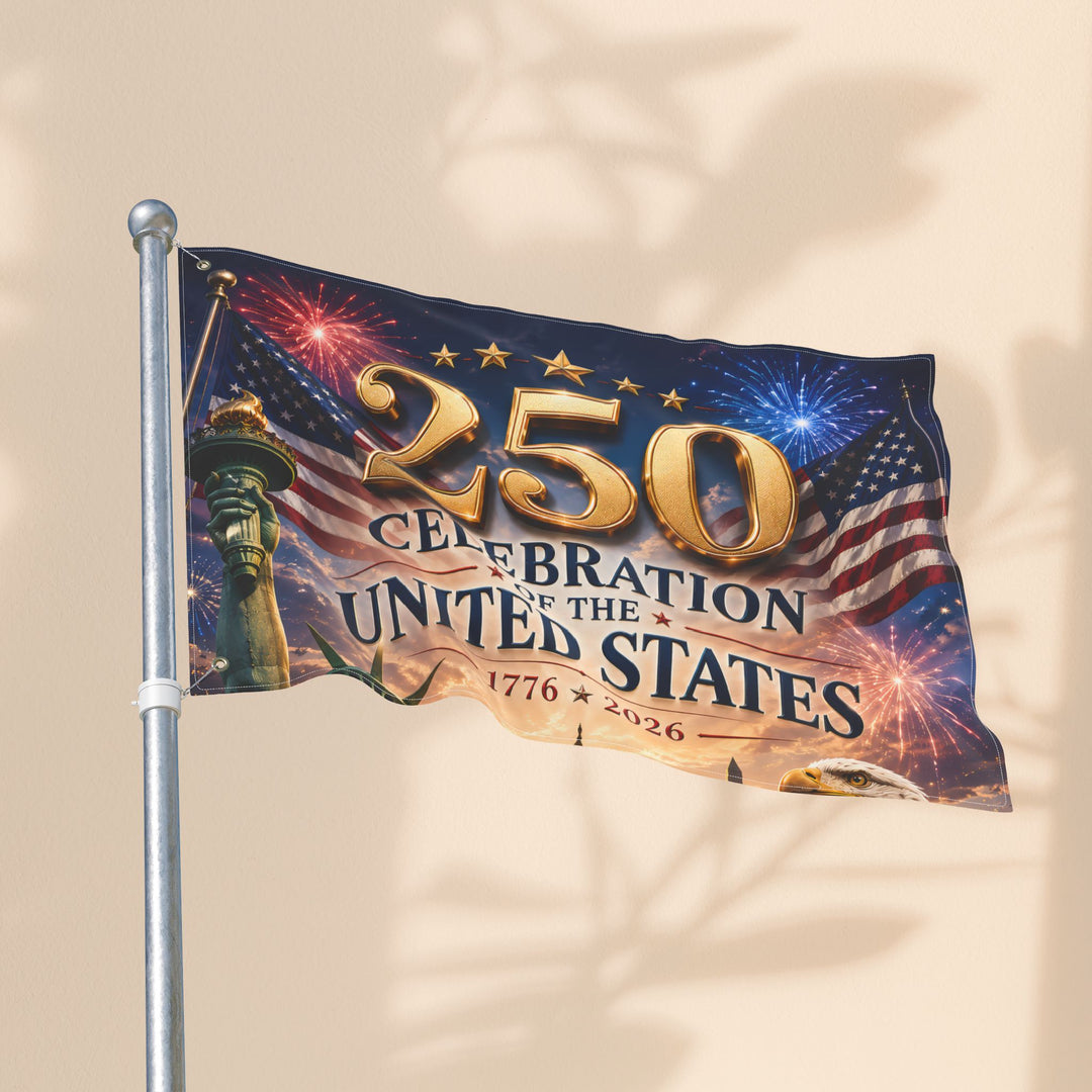 250th United States Celebration Flag — Double-Sided Patriotic Flag
