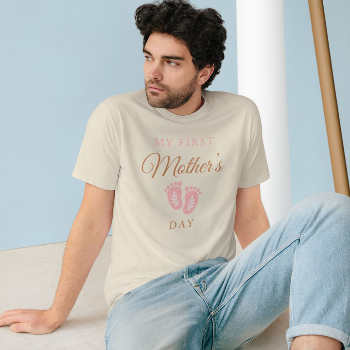 My First Mother's Day Organic T-Shirt - Baby Announcement Tee