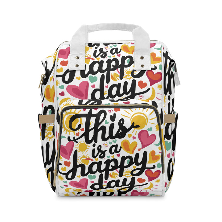 Multifunctional Diaper Backpack - This Is A Happy Day