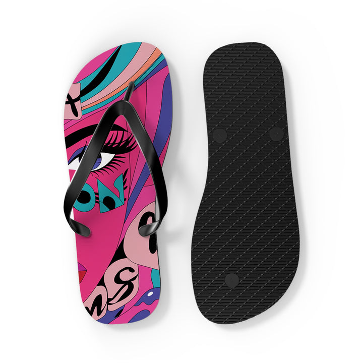 Sea Dragon Dreams Flip Flops