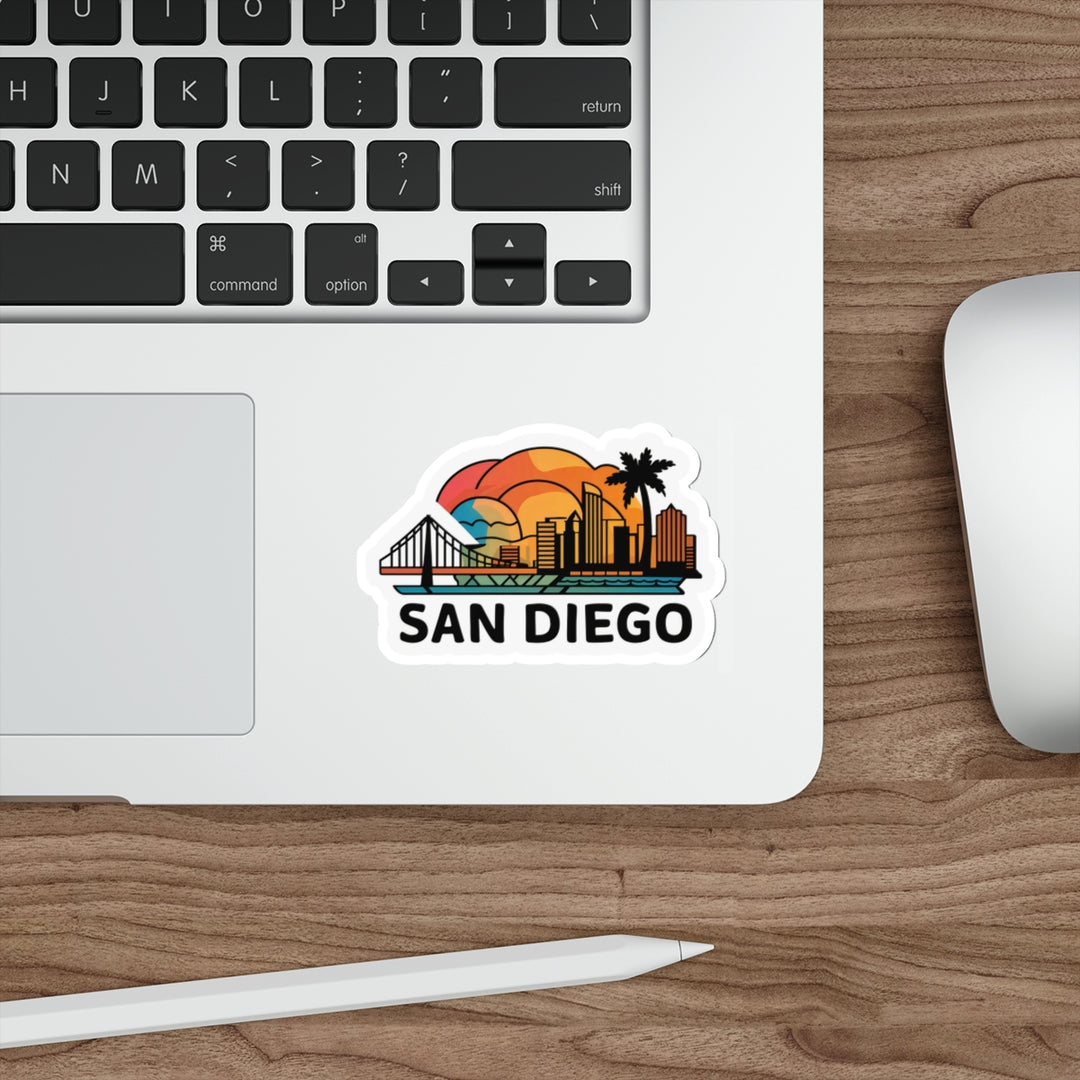 Die-Cut Stickers - San Diego California