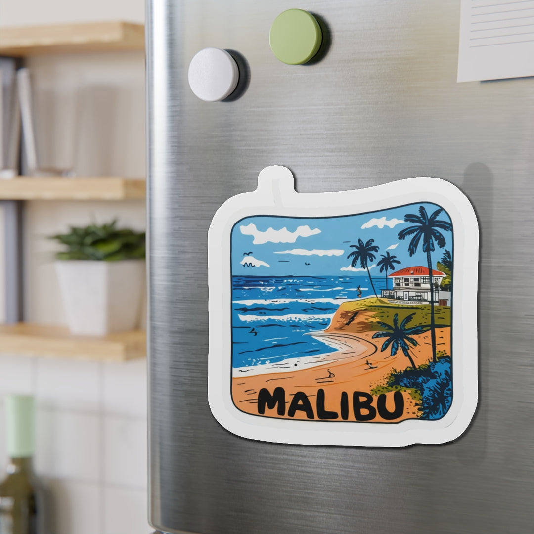 Die-Cut Magnets - Malibu California