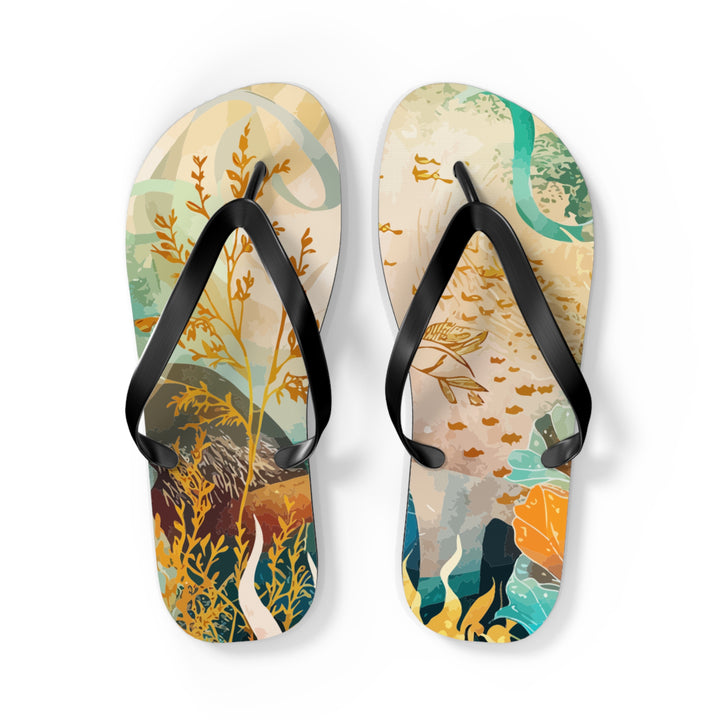 Flip Flops - Marine Mosaic