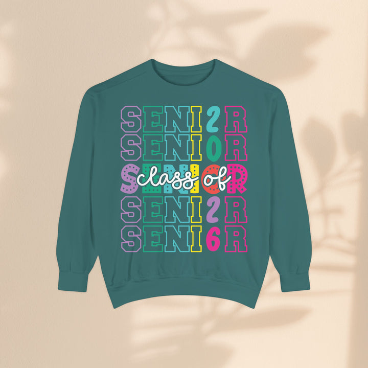 Senior Class of Sweatshirt 2026, Graduation Gift, Unisex Apparel, Cozy Sweatshirt, School Spirit Wear, Class of 2023 Clothing
