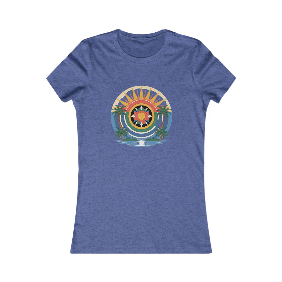 Women’s Seminole Tropical Sunrise Tee – Summer Vibes T-Shirt for Beach Lovers