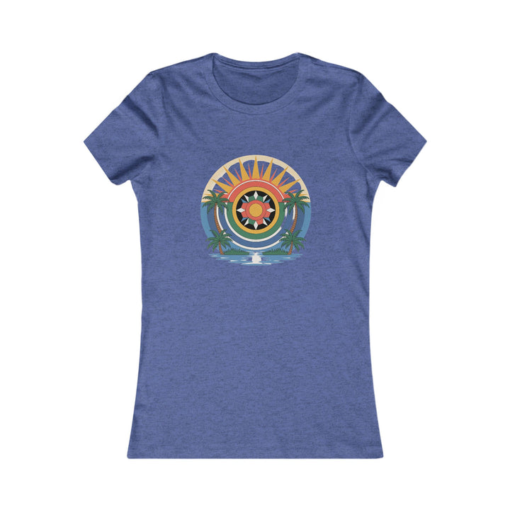 Women’s Seminole Tropical Sunrise Tee – Summer Vibes T-Shirt for Beach Lovers