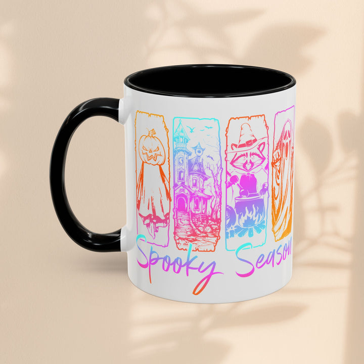 Spooky Season Accent Coffee Mug – Halloween Ceramic Cup (11oz, 15oz)