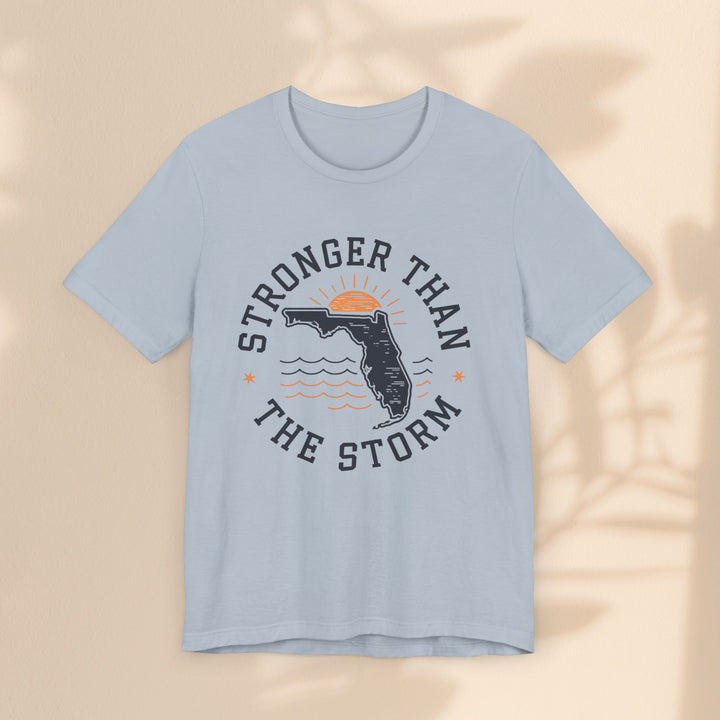 Unisex Jersey Short Sleeve Tee - Stronger Than The Storm