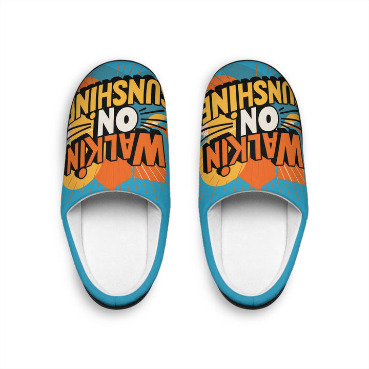 Women's Indoor Slippers - Walking On Sunshine