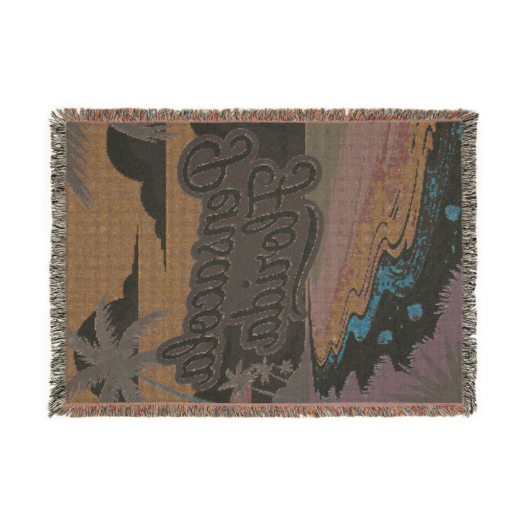 Pensacola Florida Cozy Woven Blanket – Beach Lover’s Home Décor, Travel Memories, Summer Vibes & Perfect Gift
