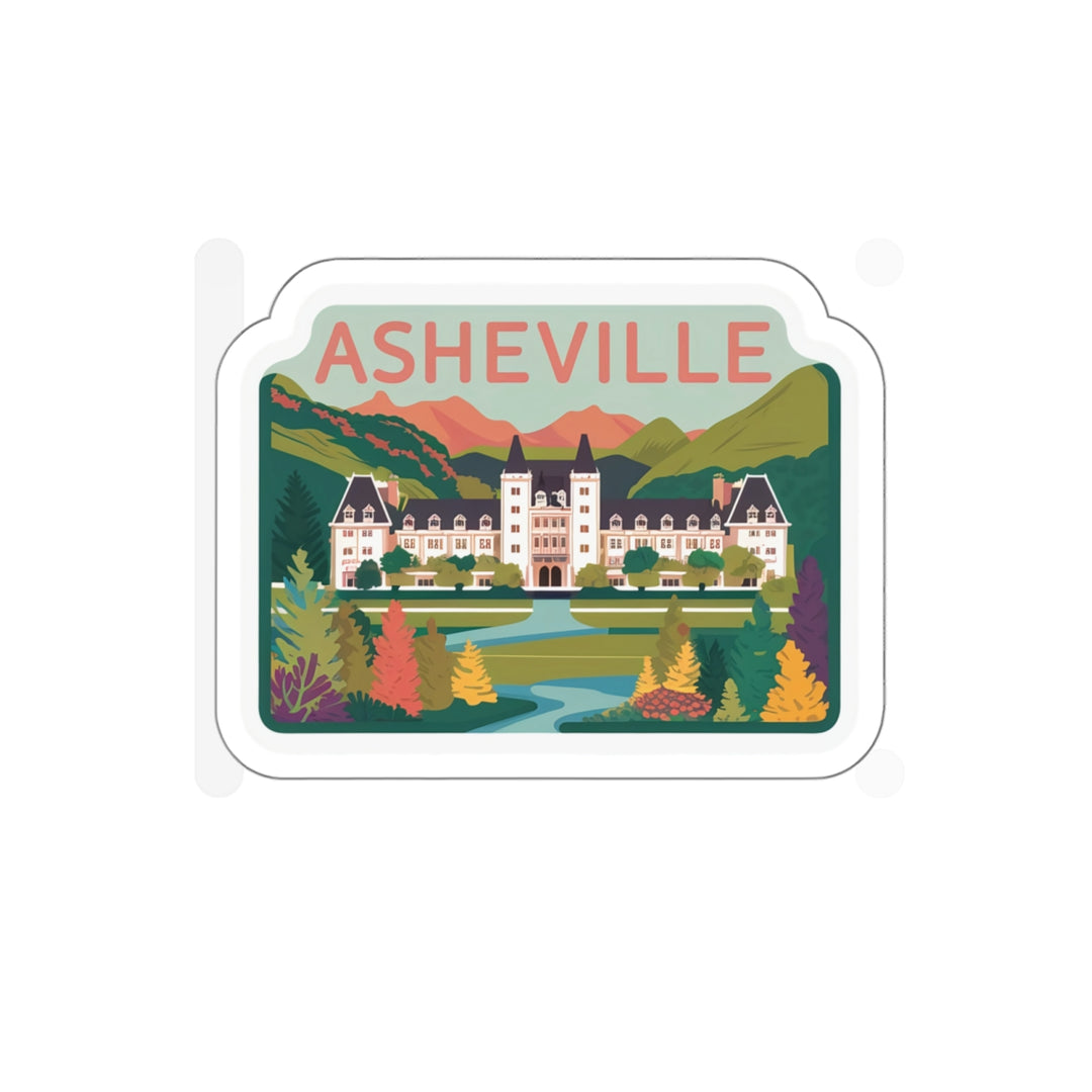 Die-Cut Stickers - Asheville North Carolina