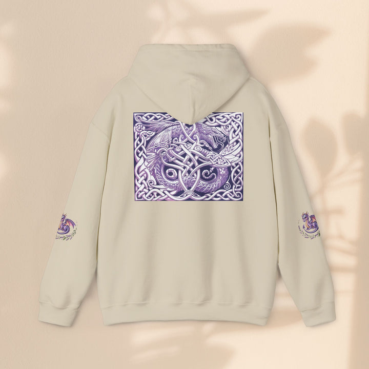 Celtic Dragon Hoodie, Gift for Fantasy Lovers