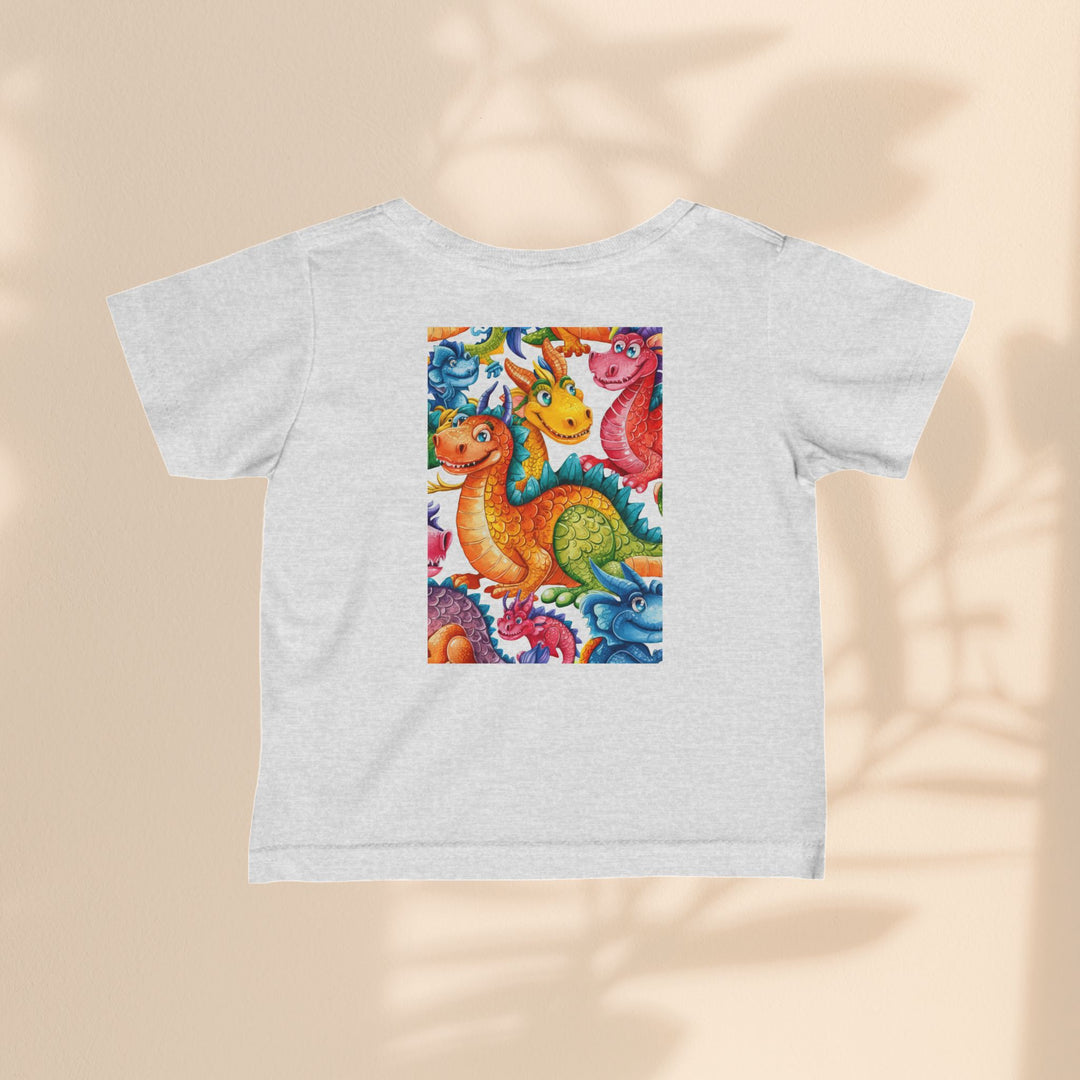 Infant Fine Jersey Tee - Happy Dragons