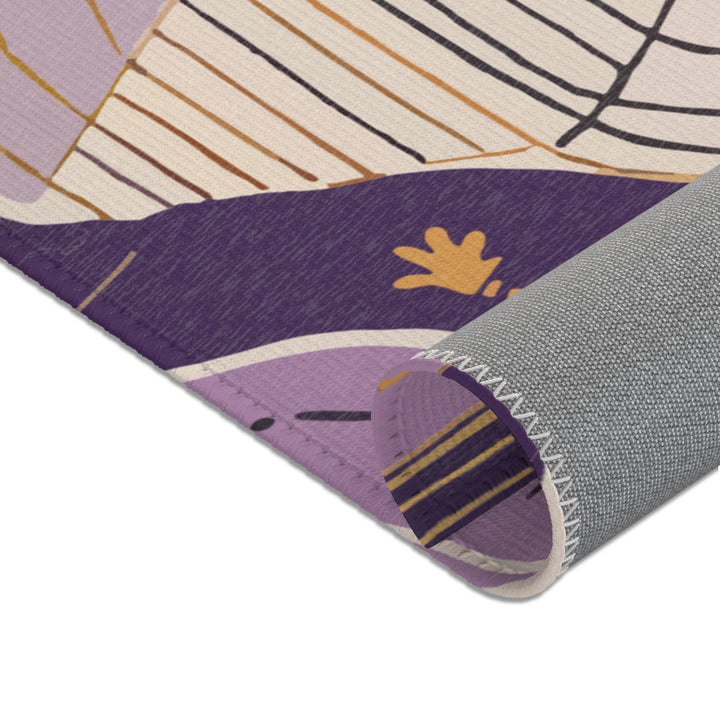 Purple Ocean Area Rug